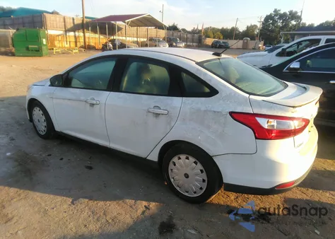 2012 Ford Focus Se from USA, damaged, VIN 1FAHP3F27CL292912